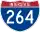 Straßenschild der I-264