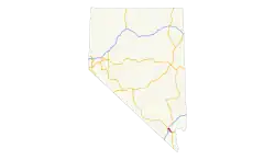 Streckenverlauf der Interstate 515