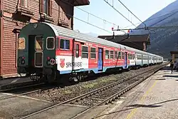 MDVC-Wen­de­zug im Bf Fran­zens­feste