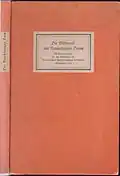IB 505/A Wilhelm Pinder: Bildwerke des Naumburger Doms, Sonderausgabe für die Mansfeldische Kunstvereinigung, Sonderpappeinband