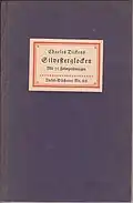 IB 89/1C Charles Dickens: Silvester­glocken, Tonpapierbroschur