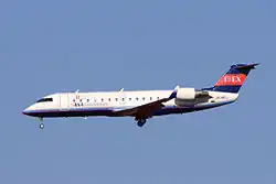 Bombardier CRJ200 der Ibex Airlines