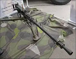 Browning M2 mit reaktivem Rückstoßverstärker