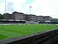 Das alte Stadion von 1916 bei einem Spiel zwischen dem IFK Göteborg und dem VfL Wolfsburg (2005)
