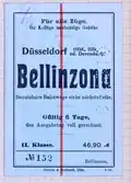 Buchbillet 1908