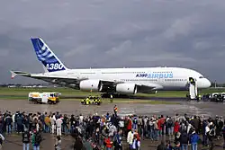 Airbus A380 auf der ILA 2006