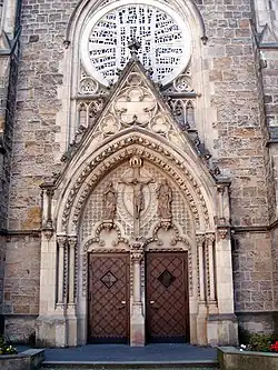 Westportal der Dortmunder Franziskanerkirche