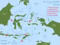Indonesische Meeresströmung (Indonesian throughflow, ITF). 1&nbsp;Sv&nbsp;=[5]&nbsp;106&nbsp;m³·s−1.