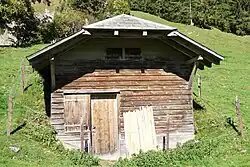 Infanteriewerk Hirswängiberg, Eingang