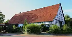 Niederdeutsches Eindachhaus in Ibbenbüren, Westfalen