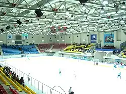 Innenraum des Eispalasts