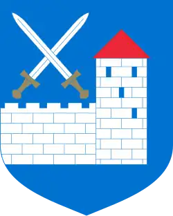 Das Wappen des Kreises Ida-Viru