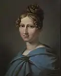 Ida Brun, Porträt von Johann Ludwig Lund, 1810