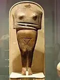 Weibliches Kykladenidol, 3.&nbsp;Jahrtausend v.&nbsp;Chr.