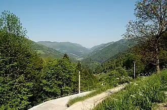 Die Berge um Idrija