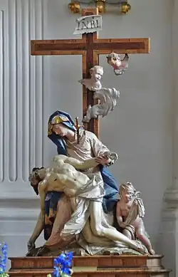 Pietà in der Stiftskirche Weyarn
