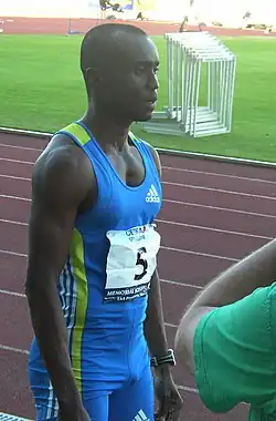 Ignisious Gaisah Rang zehn mit 7,92&nbsp;m