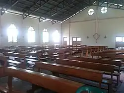 Der Innenraum der Kirche (2016)