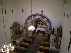 Innenraum mit Triumphbogen