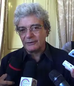 Regisseur Mario Martone und Hauptdarstellerin Valeria Golino, die Goliarda Sapienza spielt