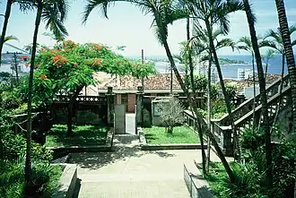 Blick in den Park in der Oberstadt von Ilhéus