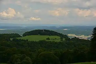 Blick vom Ilmenberg auf die Rother Kuppe