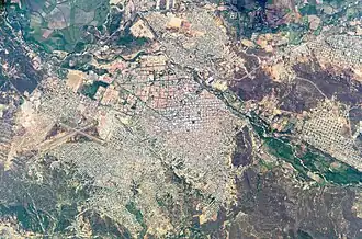 Satellitenbild von Cúcuta