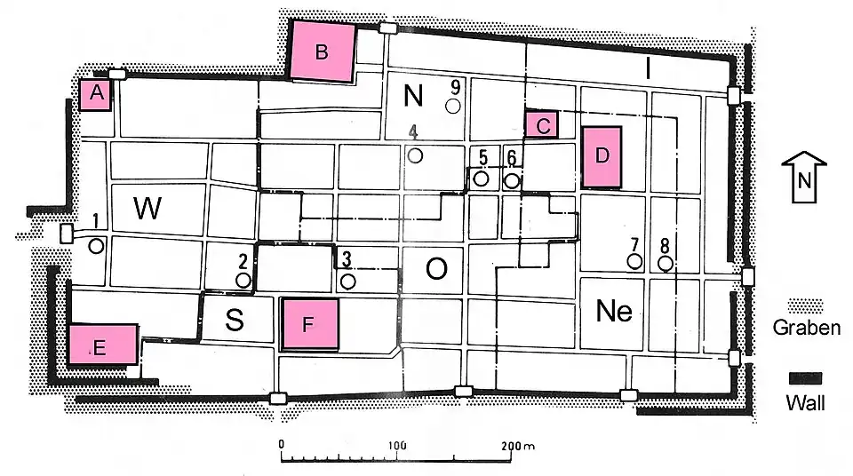 Imai – Stadtanlage im 19. Jahrhundert