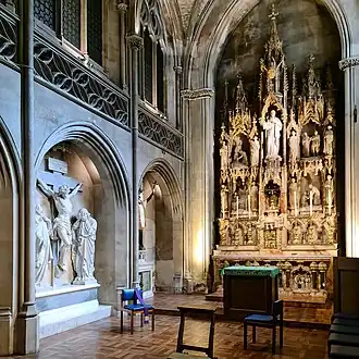 Die nordwestliche Nebenkapelle