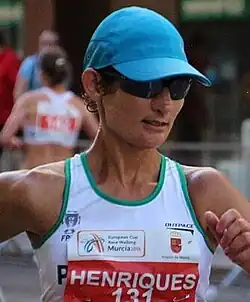 Platz dreizehn für die Weltmeisterin von 2017 im 50-km-Gehen Inês&nbsp;Henriques