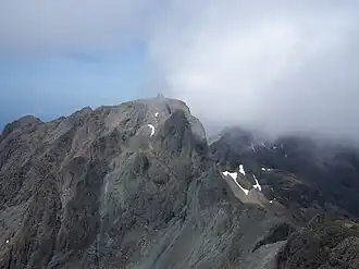 Sgùrr Dearg mit der Inaccessible Pinnacle vom Sgùrr Mhic Choinnich aus gesehen