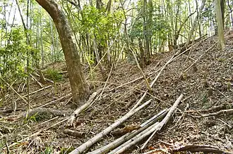 Inbe Maeyama Kofun B10, das Inbe hachiman-yama Kofun (井辺八幡山古墳)