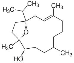 Strukturformel von Incensol