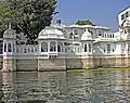 Nordflügel des Lake Palace