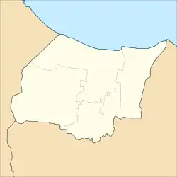 Die Grenzen der 4 Kecamatan