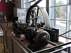 Dampfmaschine im Industriemuseum Lohne