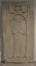 Epitaph der Rebecca (Bega) von Ingelheim (†&nbsp;1390)