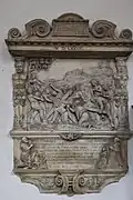 Epitaph Heinrich Langenmantel vom RR, Oberrichter († 1581), Franziskanerkirche Ingolstadt