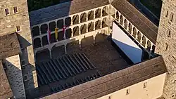 Stockalperschloss, Innenhof