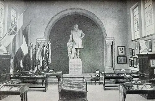 Inneres des Jahn-Museums vor 1930, Blick nach Süden