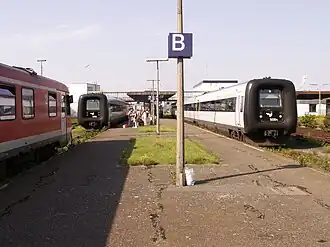 Bahnsteig Puttgarden (2007, vor der Modernisierung)