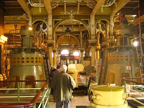 Im Innern von Station A