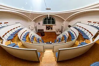 Innenseite des Doms vom Operationssaal aus gesehen