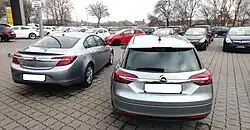 Insignia als Viertürer und Sports Tourer