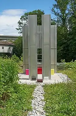 Hirsch Ursula: Installation Kulturpfad Wettingen (CH/AG). Kunstsammlung Kt. ZH