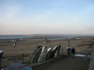 Bucht von Instow bei Ebbe