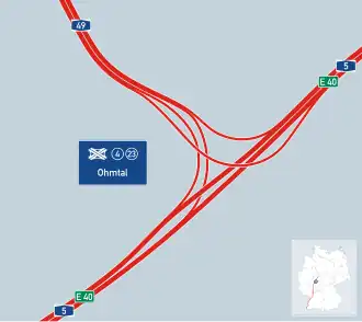 Übersichtskarte Dreieck Ohmtal