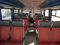 Interieur DDM-1, erste Klasse unten