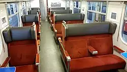 Inneneinrichtung der 1. Klasse