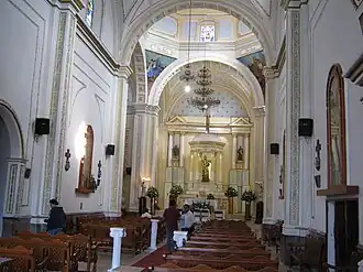 Ixtlahuaca – Inneres der Kirche